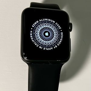 Apple Watch 1st Generation 42mm (A1554) Space Black Stainless Steel